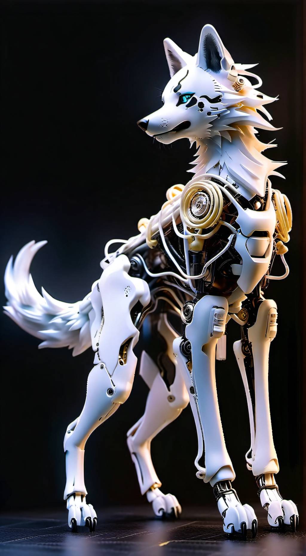 ai character: Animatronic Canine background