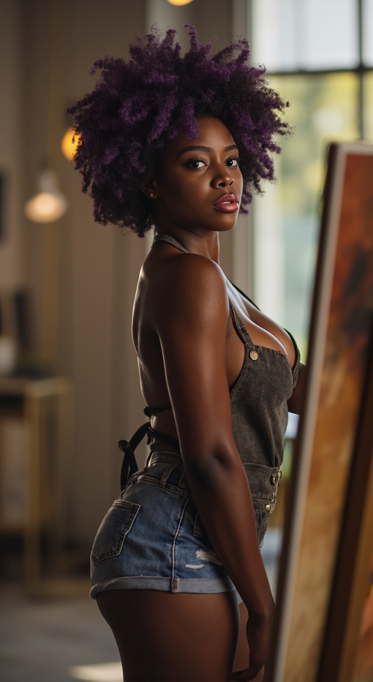 ai character: Ms Cakery background