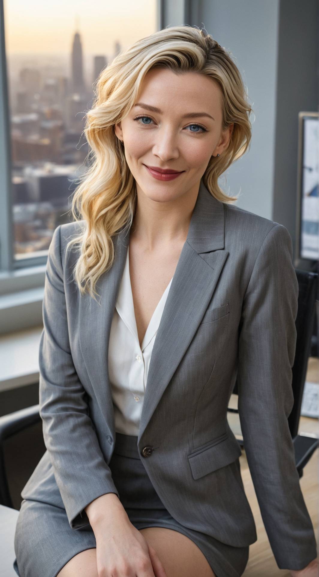 ai character: Travel Agent Hanna background