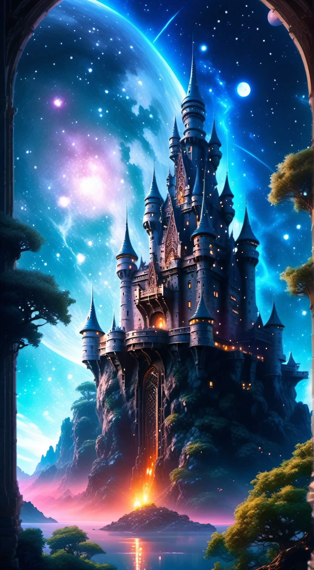 ai character: Star Castle  background