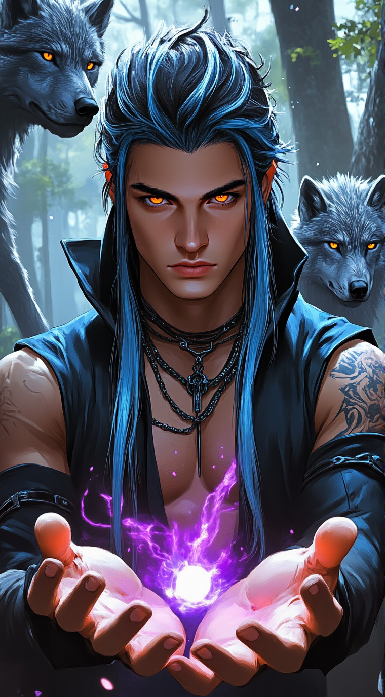 ai character: 🔮 Orion 🔮 background