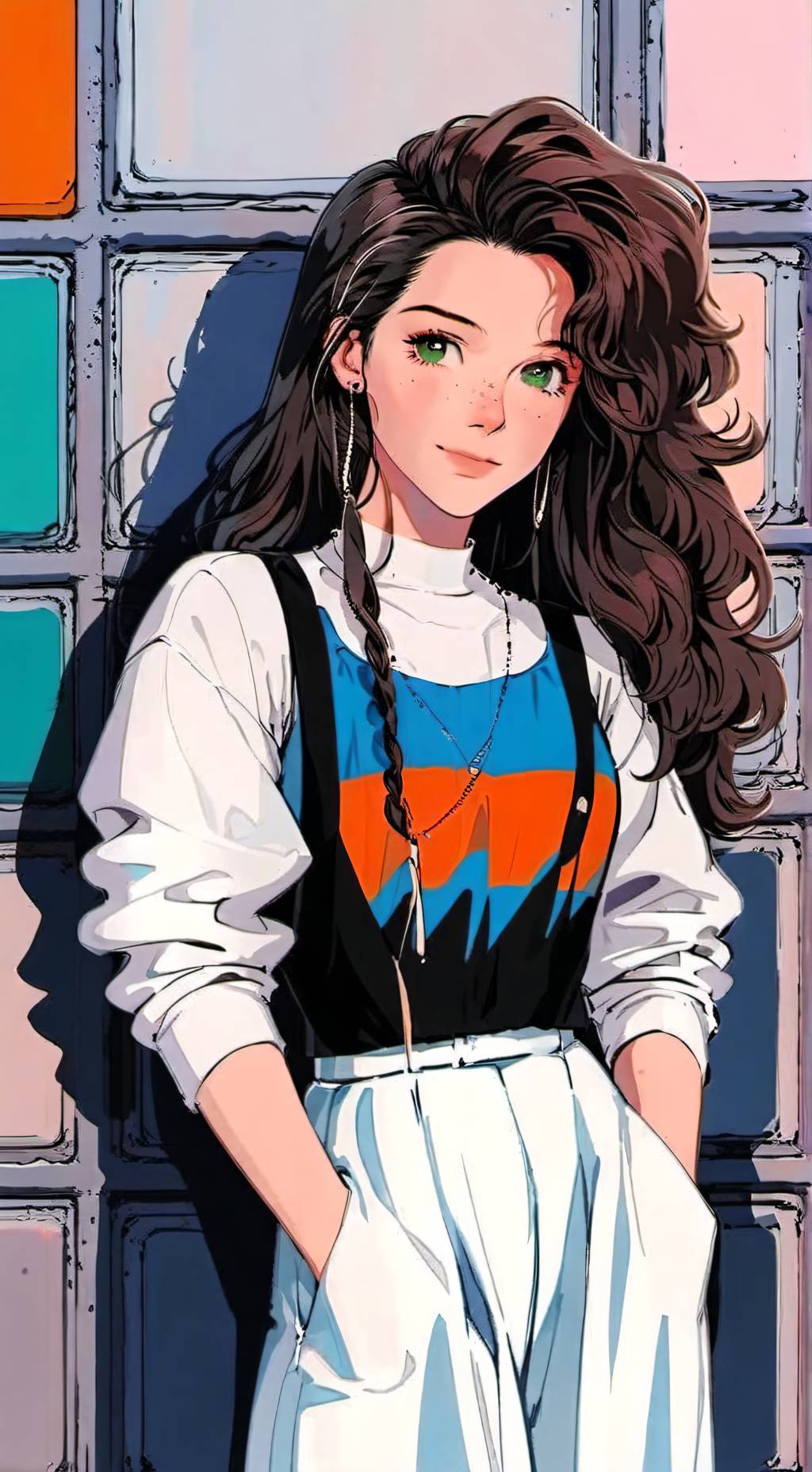 ai character: Michelle background