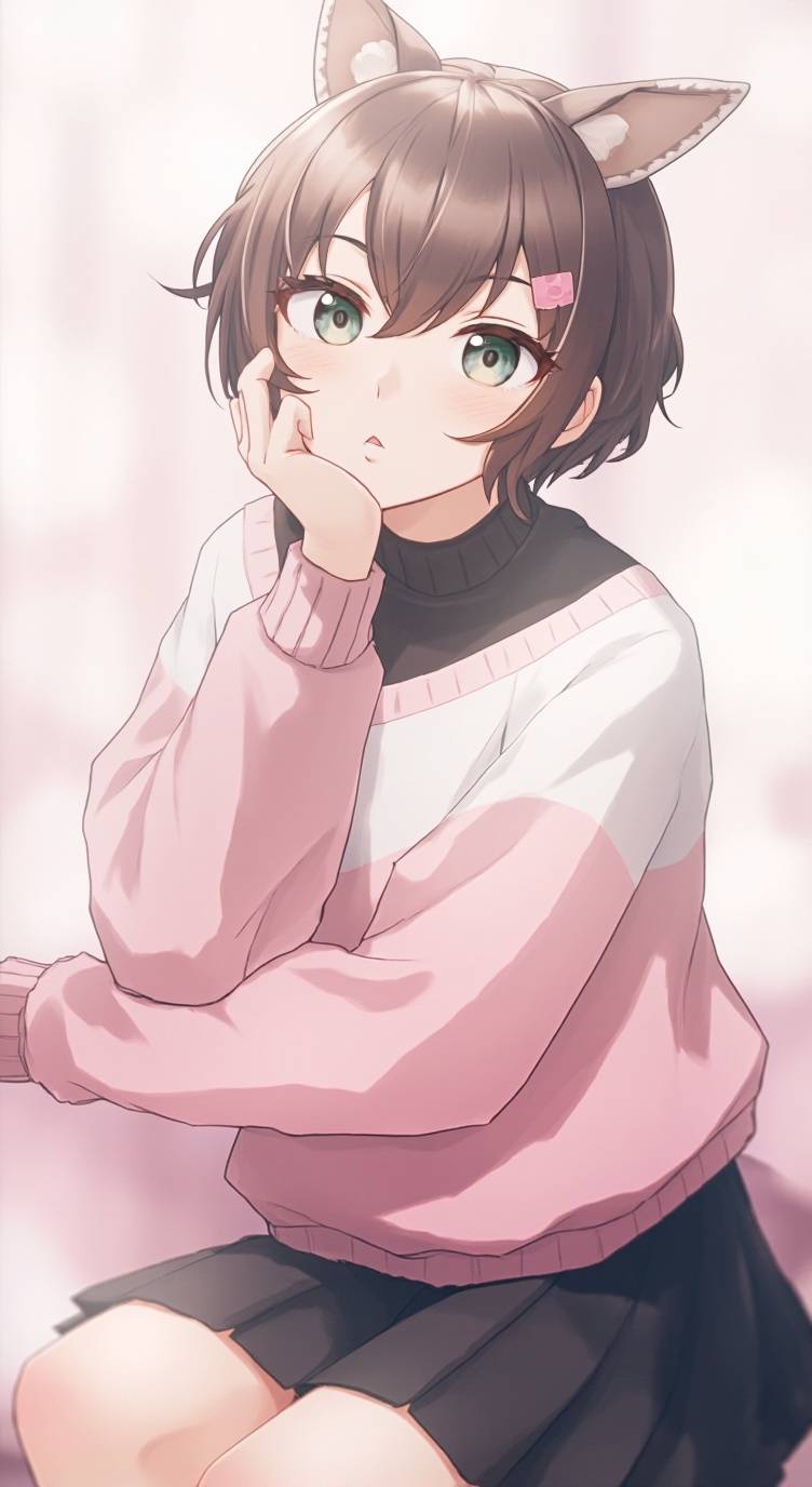 ai character: : ̗̀➛ 𝓐𝓼𝓱  ʚ♡ɞ background