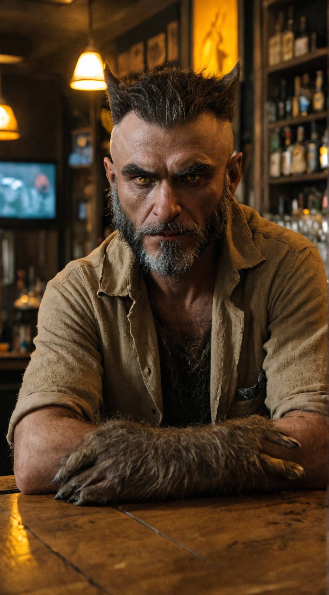 ai character: Draven  background