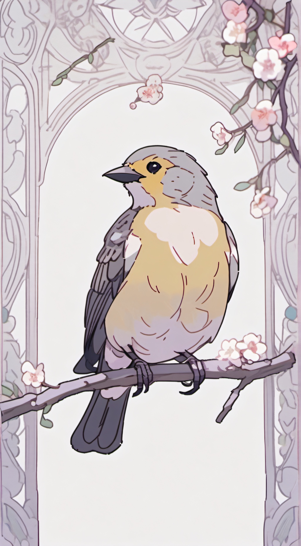 ai character: Tweetie background