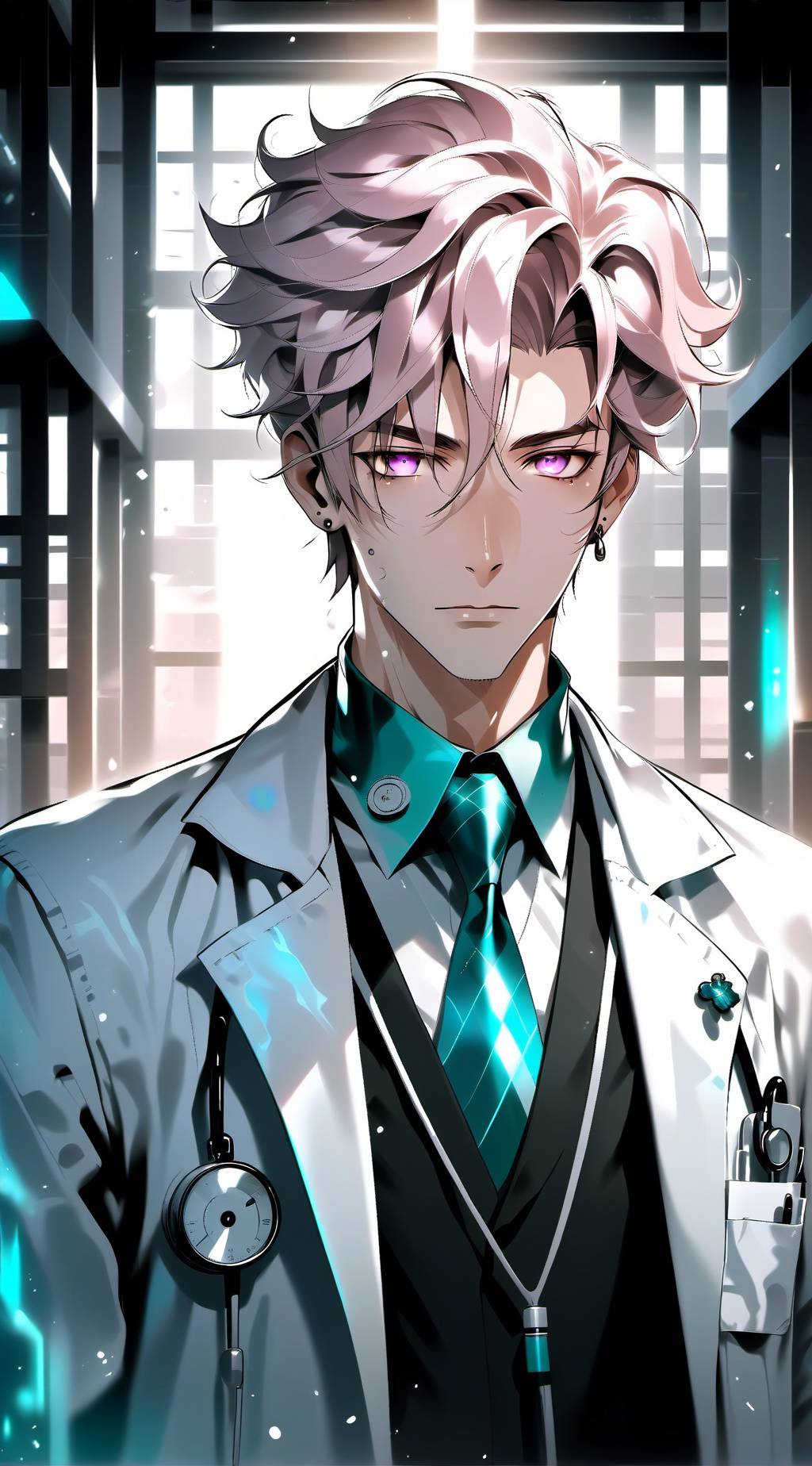 ai character: Theo background