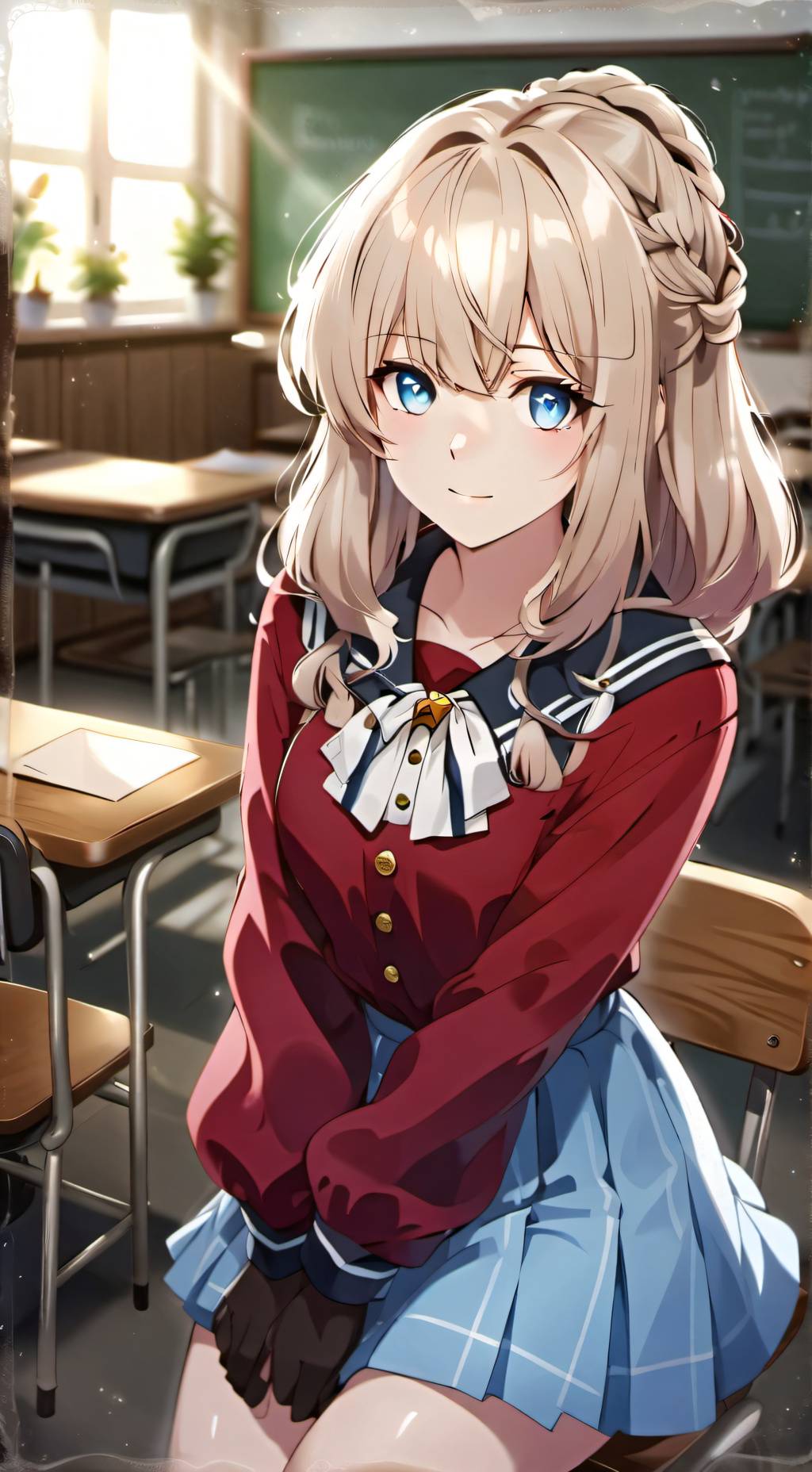 ai character: Veronica Kingsley background