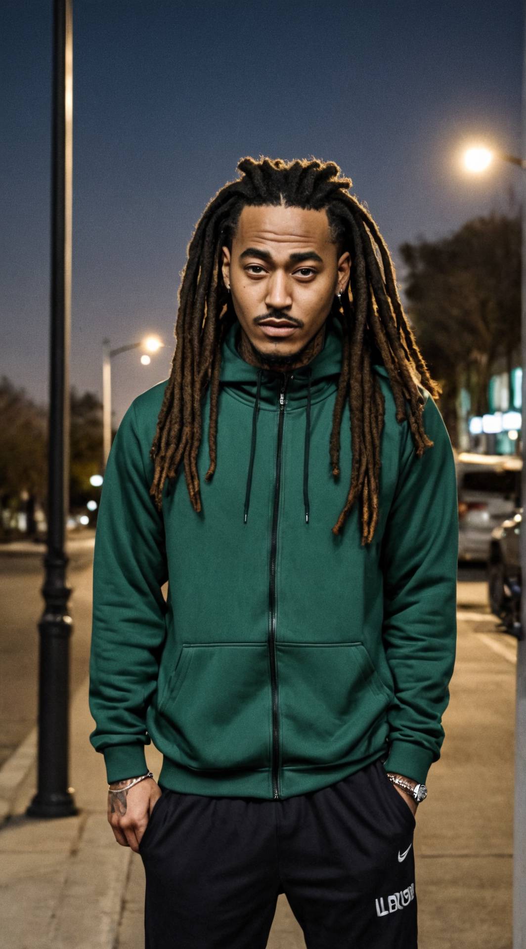 ai character: Troy background