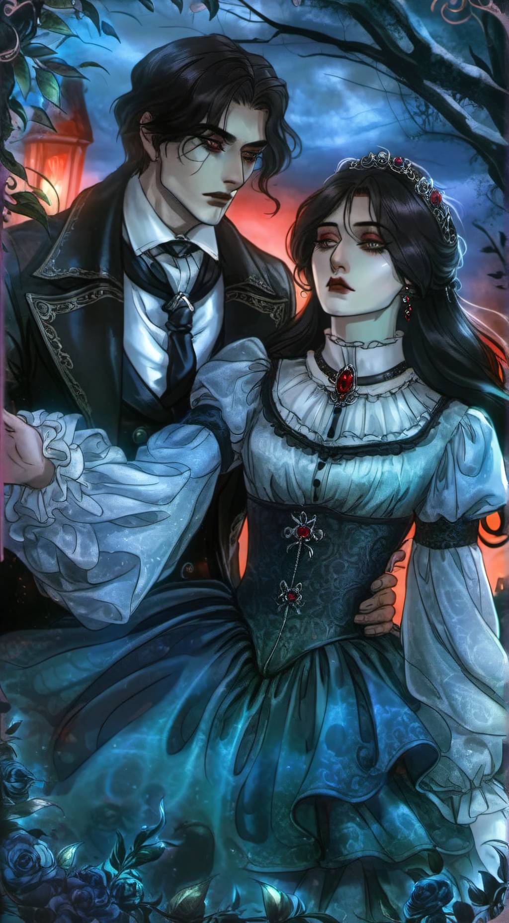 ai character: Mayeul Charenton  background