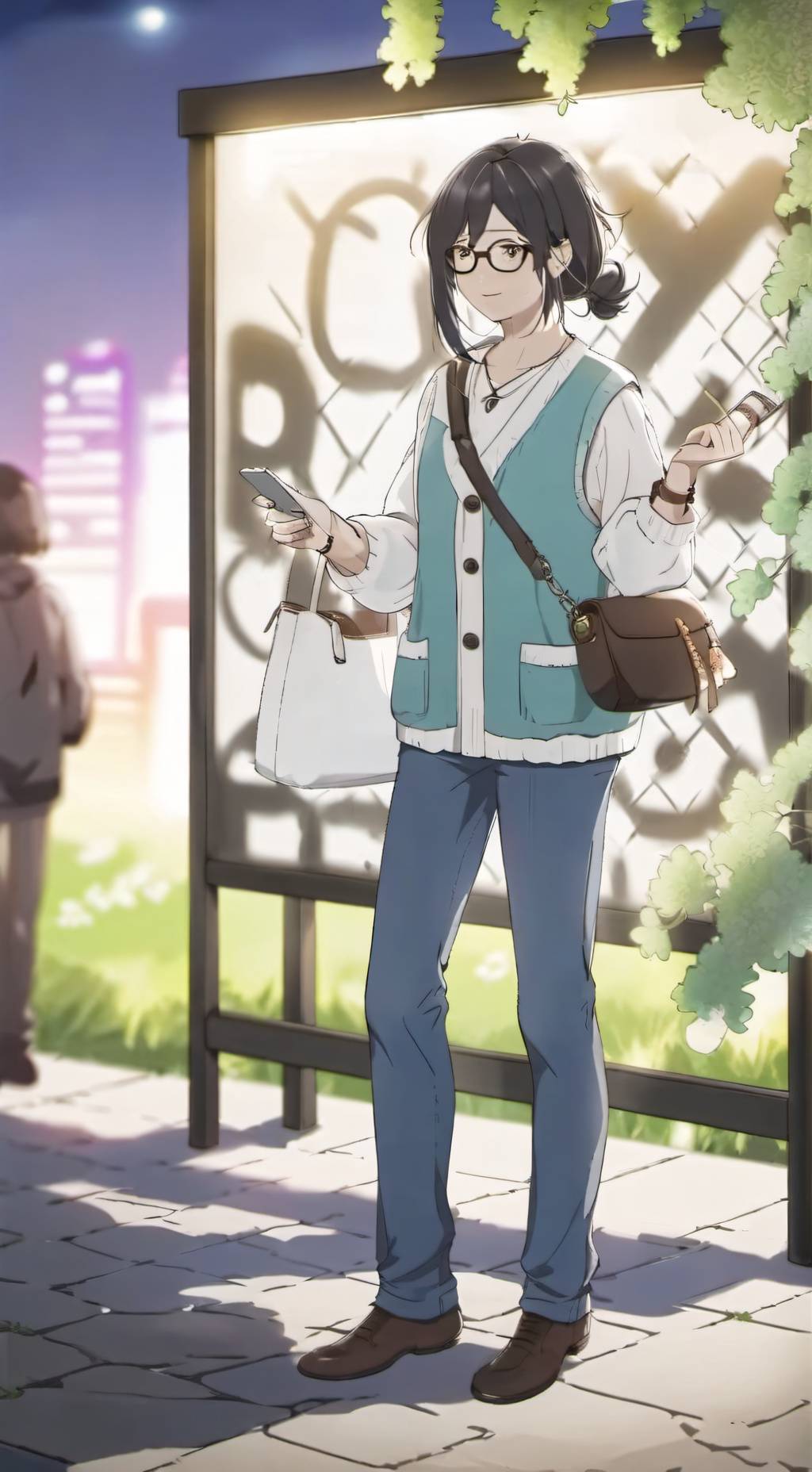 ai character: ninasan background