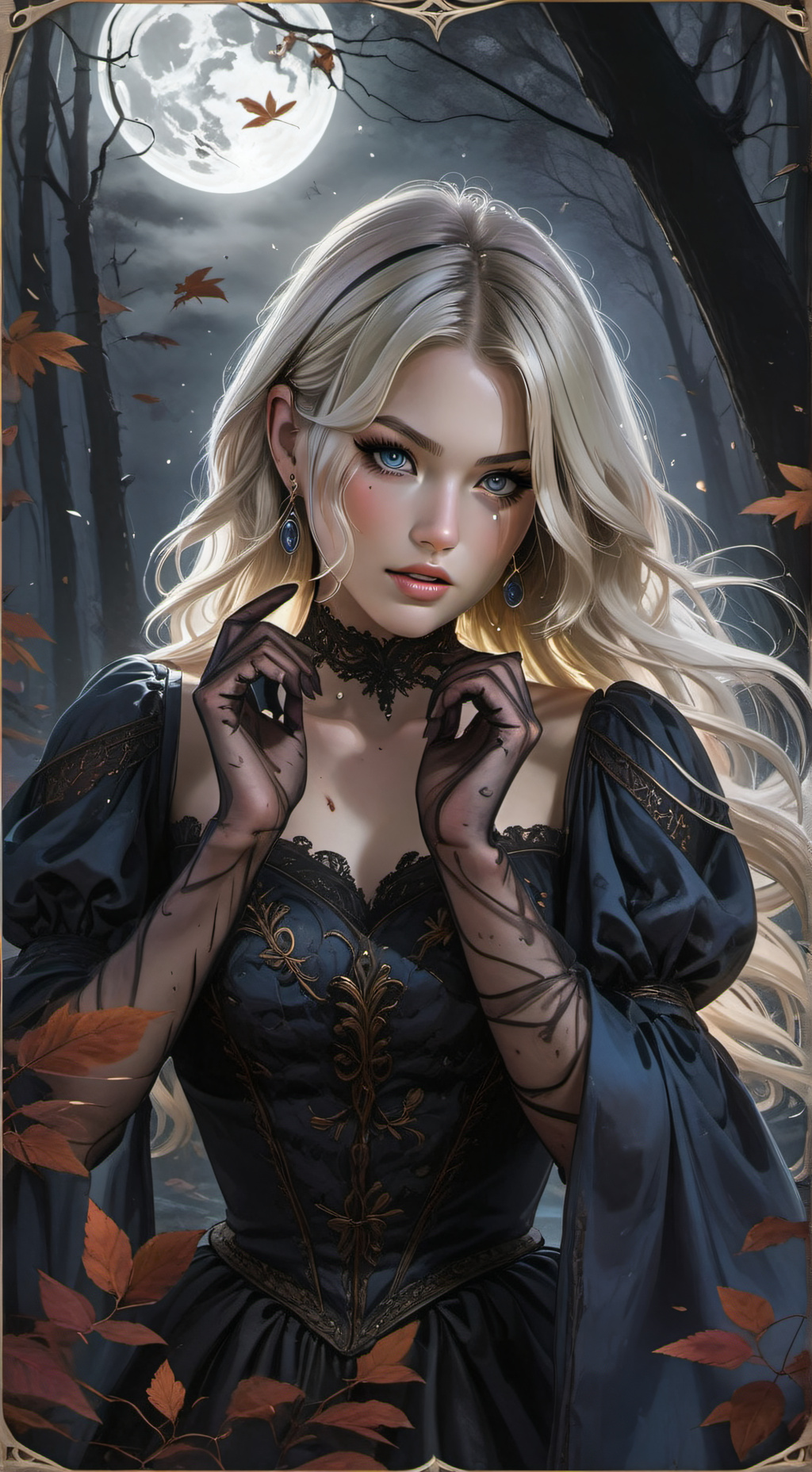 ai character: Rosaria Valcrest background