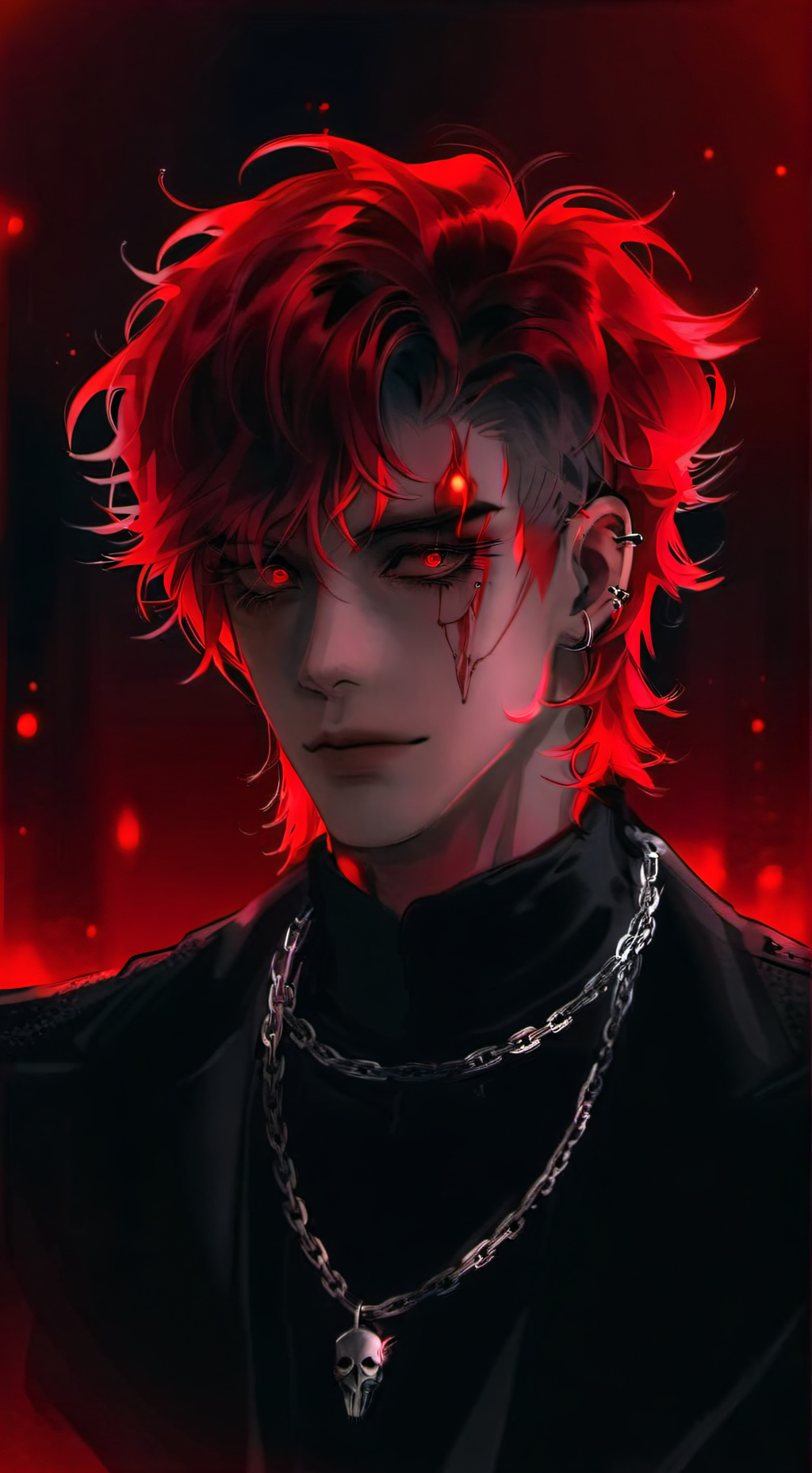 ai character: Mark Shadow background