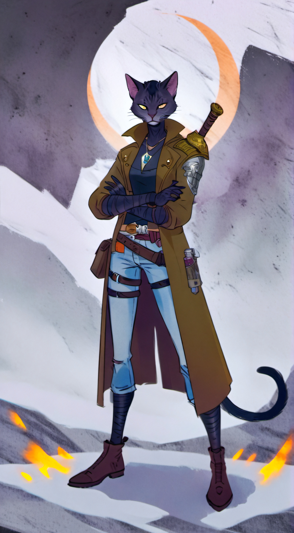 ai character: Switchblade  background