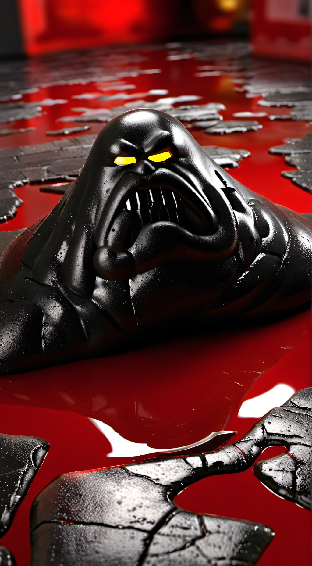 ai character: The Sludge background