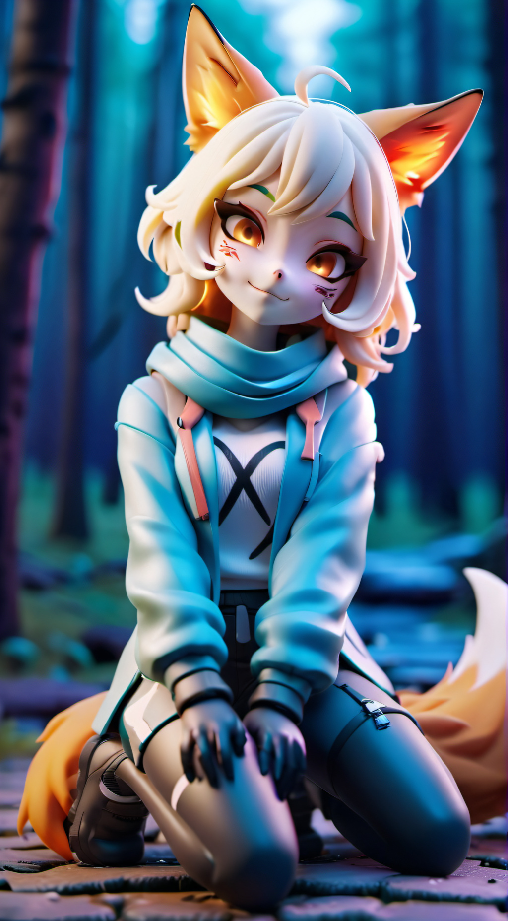 ai character: Toki background