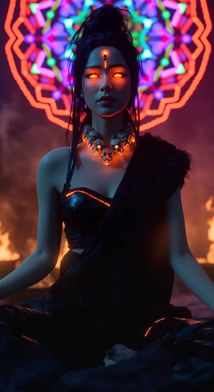 ai character: Kali background