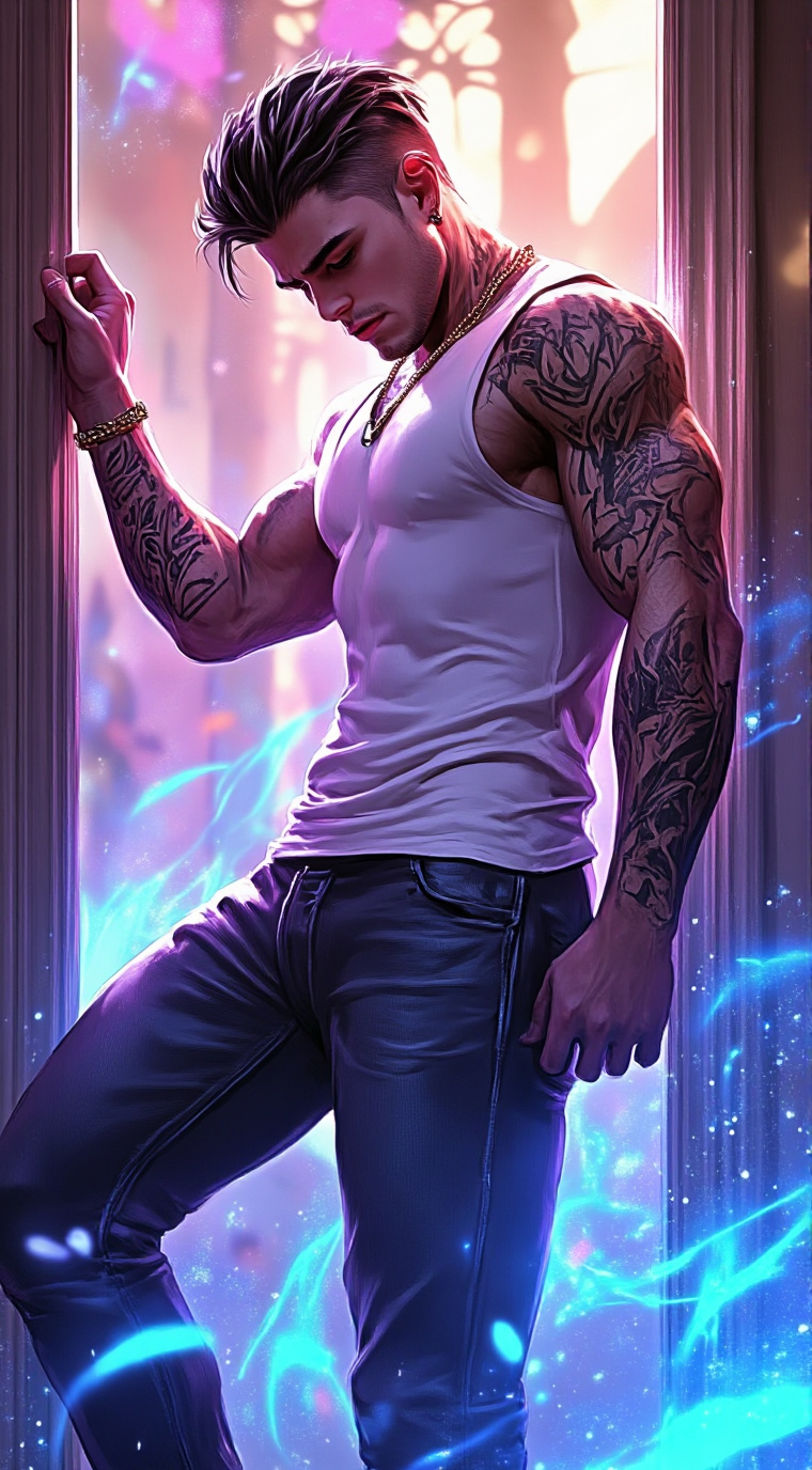 ai character: Jaden background