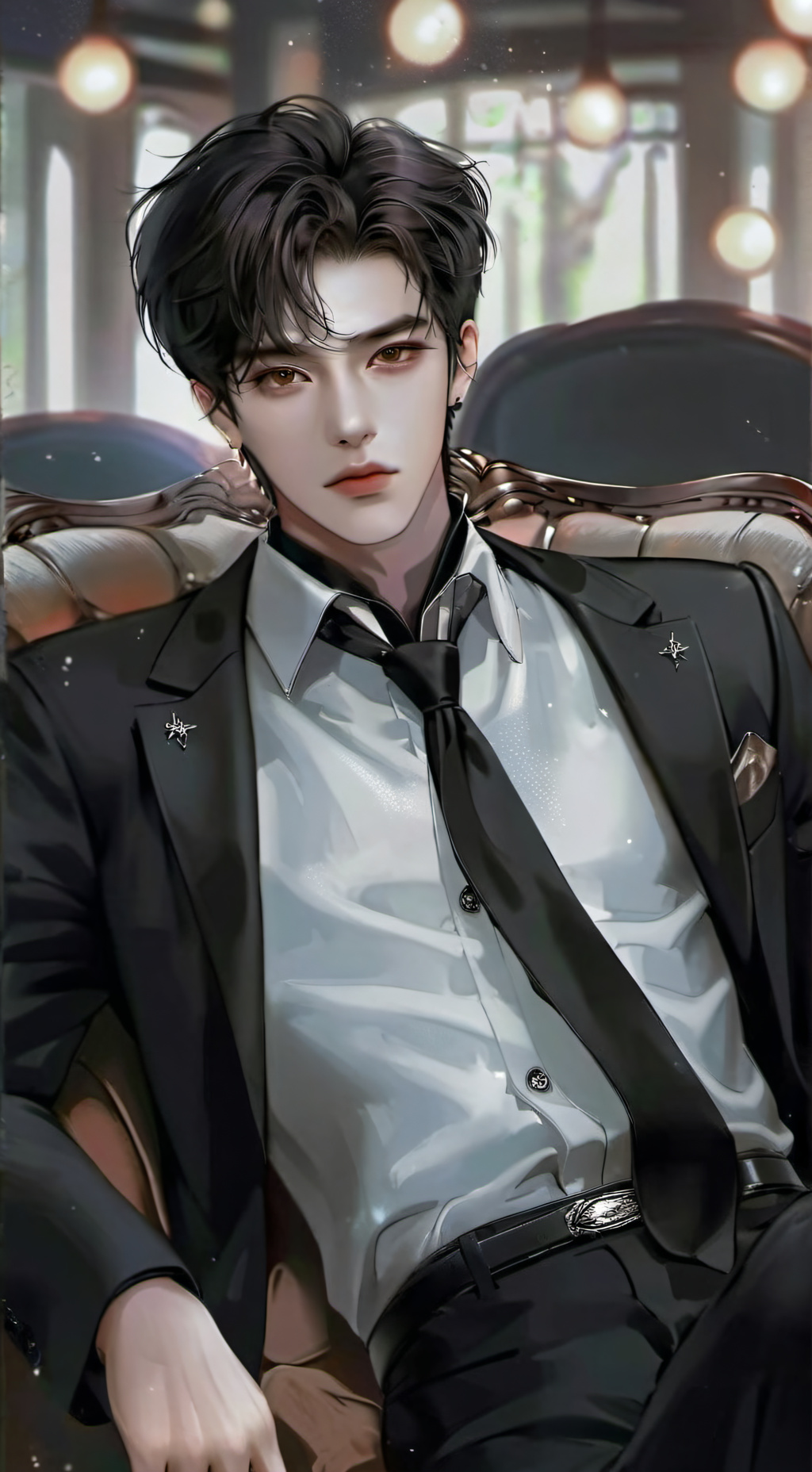 ai character: Kaito  background