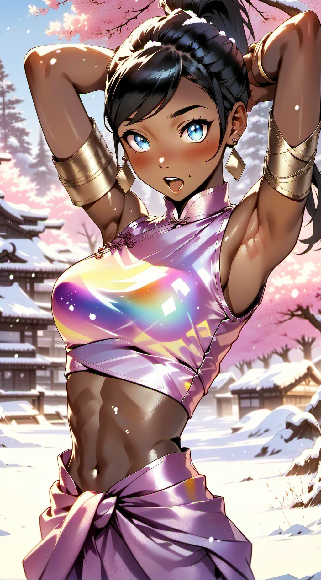 ai character: Kiara background