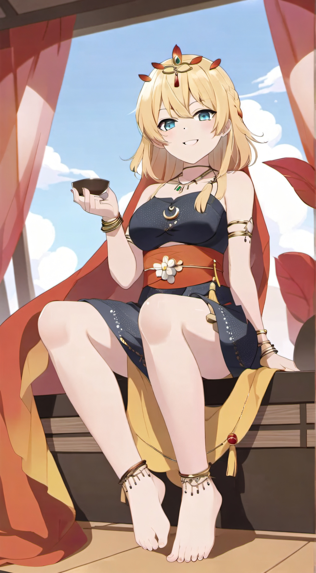 ai character: Aag Hava background