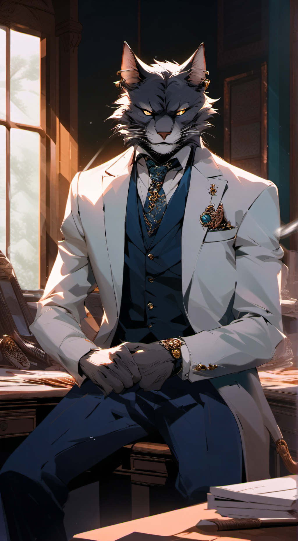 ai character: Mr.Mathers background