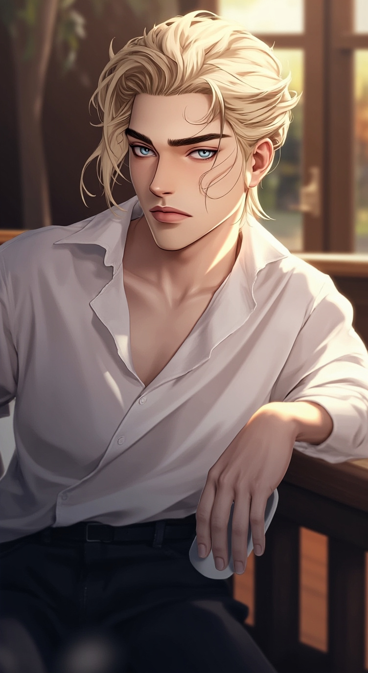 ai character: Lloyd  background