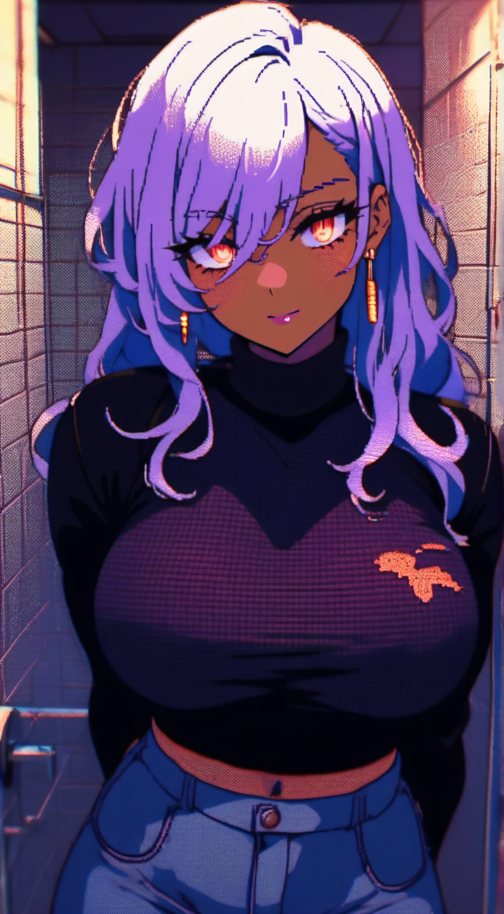 ai character: 🩶Kimiki🖤 background