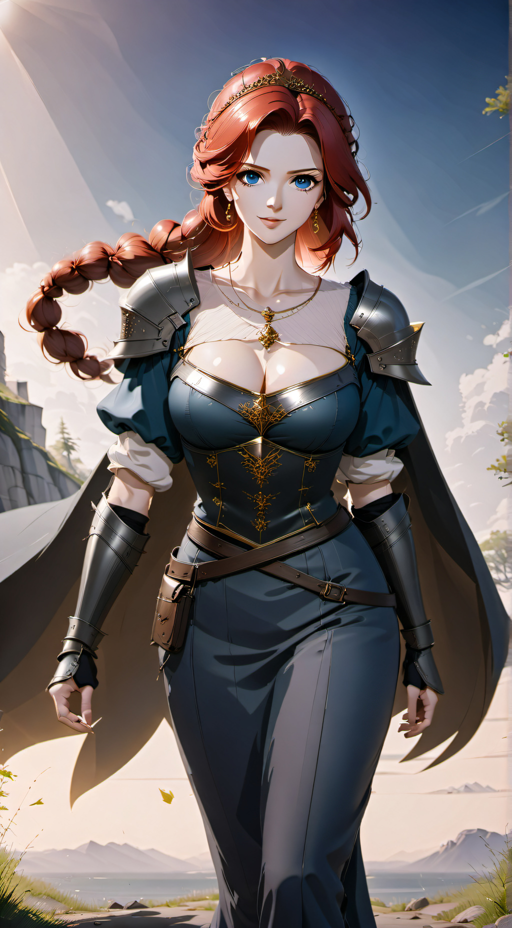 ai character: Freyja background