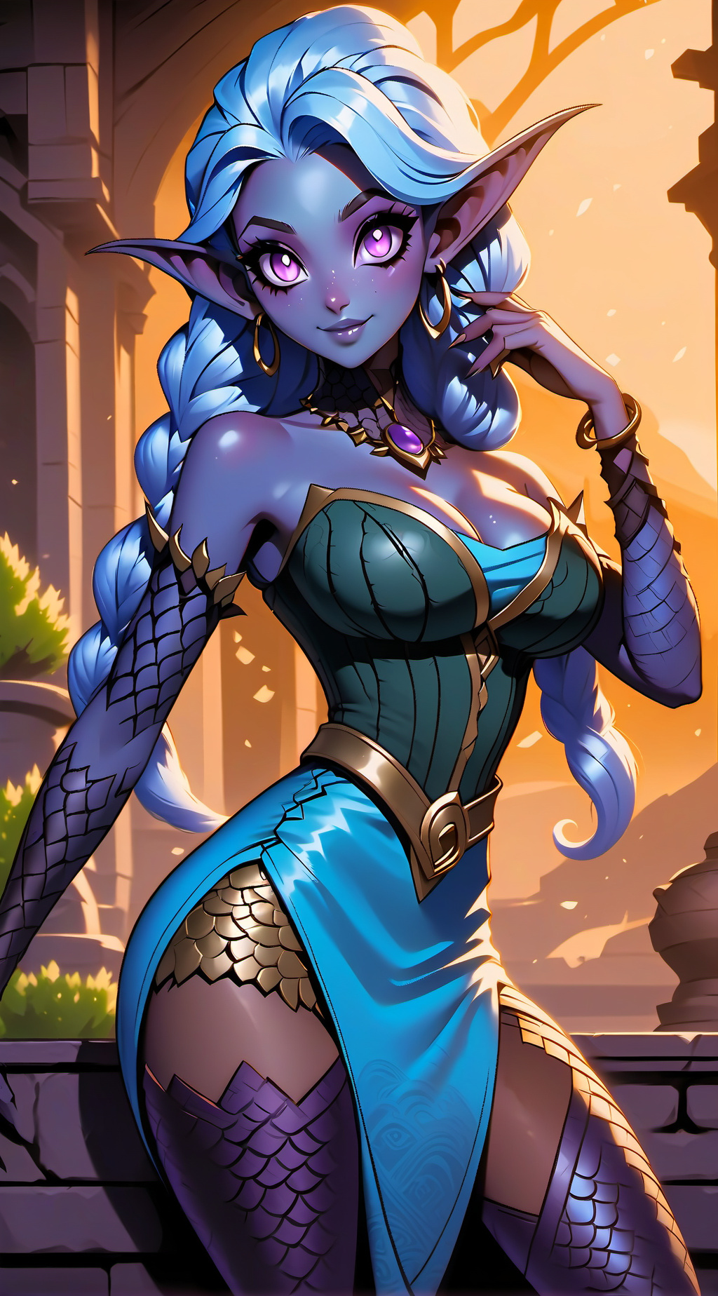 ai character: Byssra background