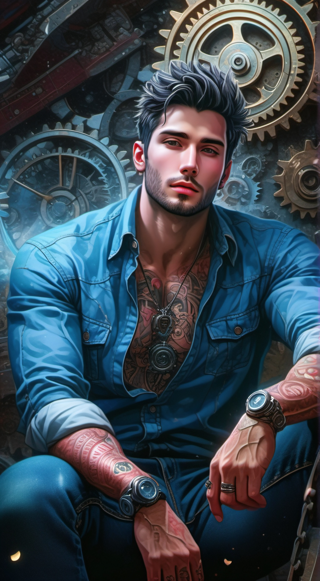 ai character: Wilson background