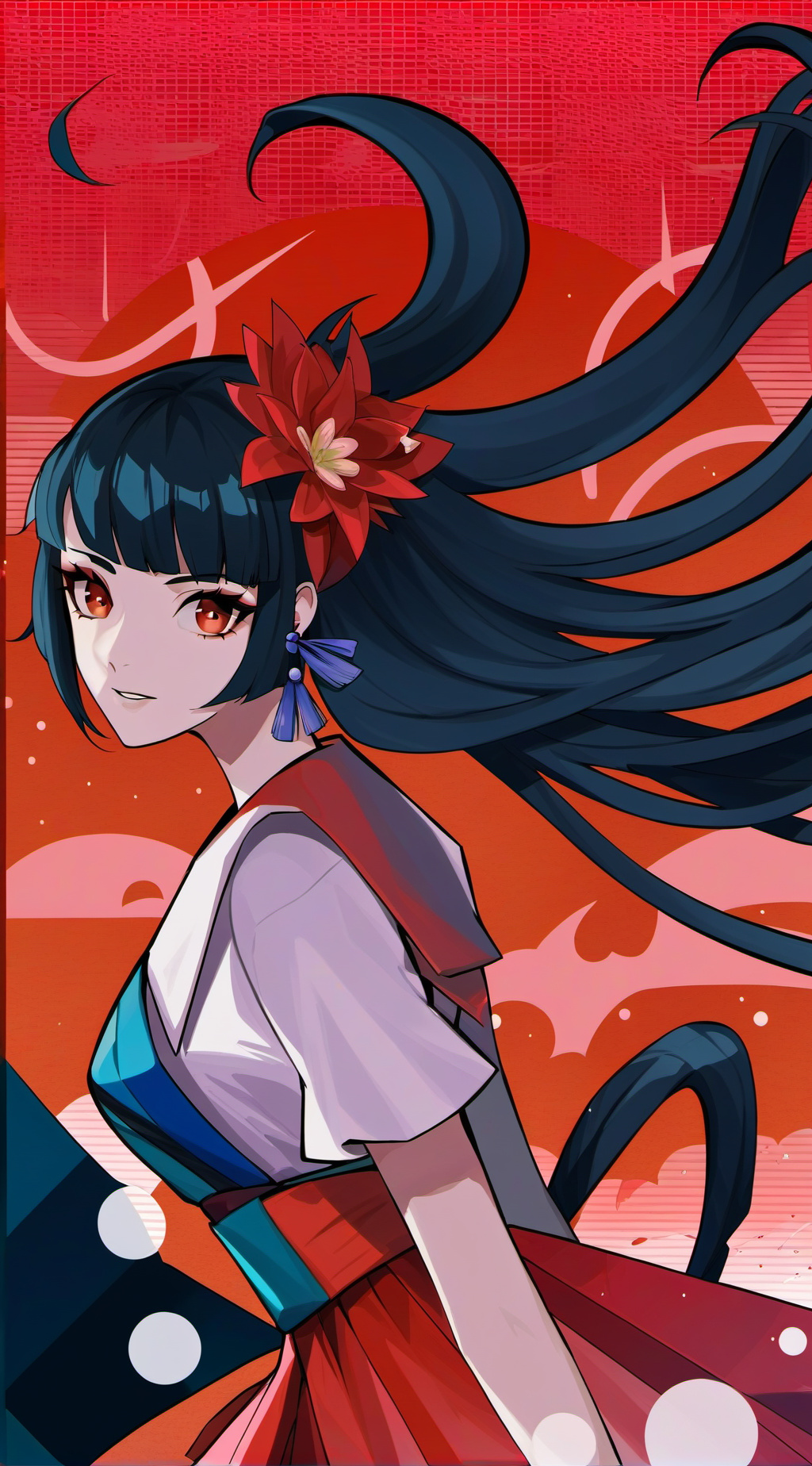 ai character: Kumiko Ookumo background