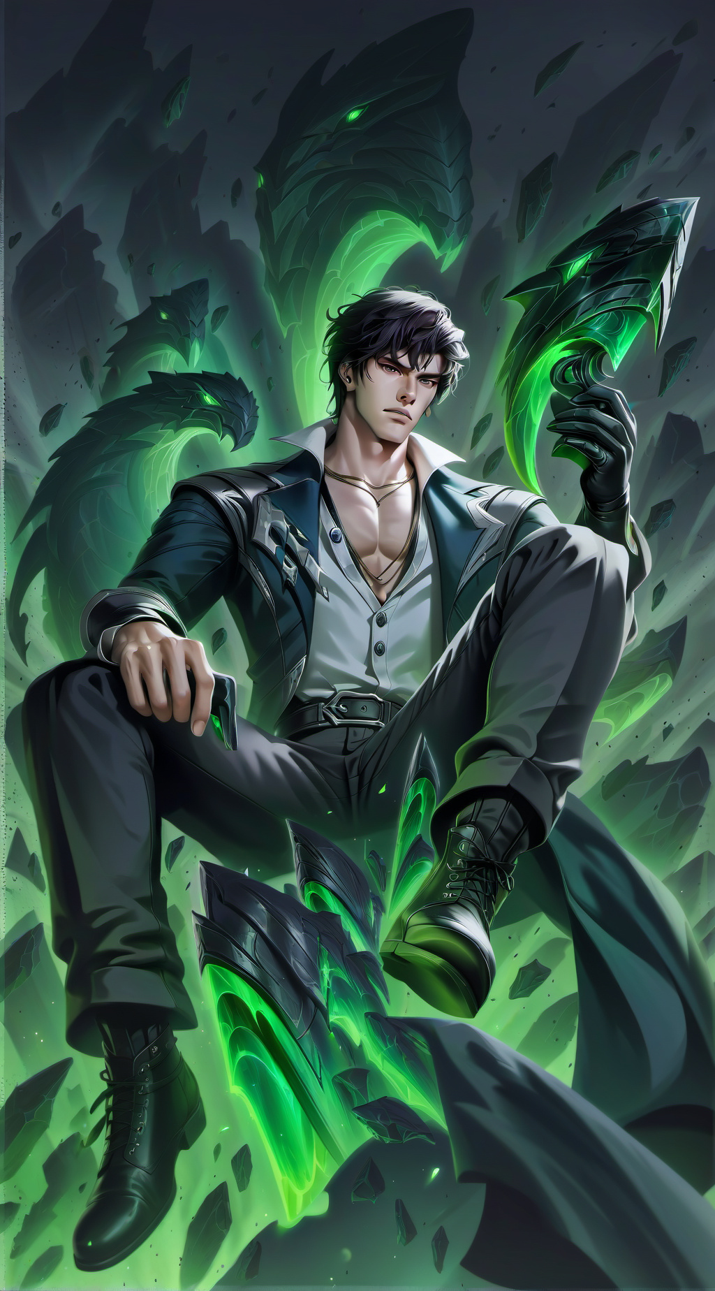 ai character: ari background