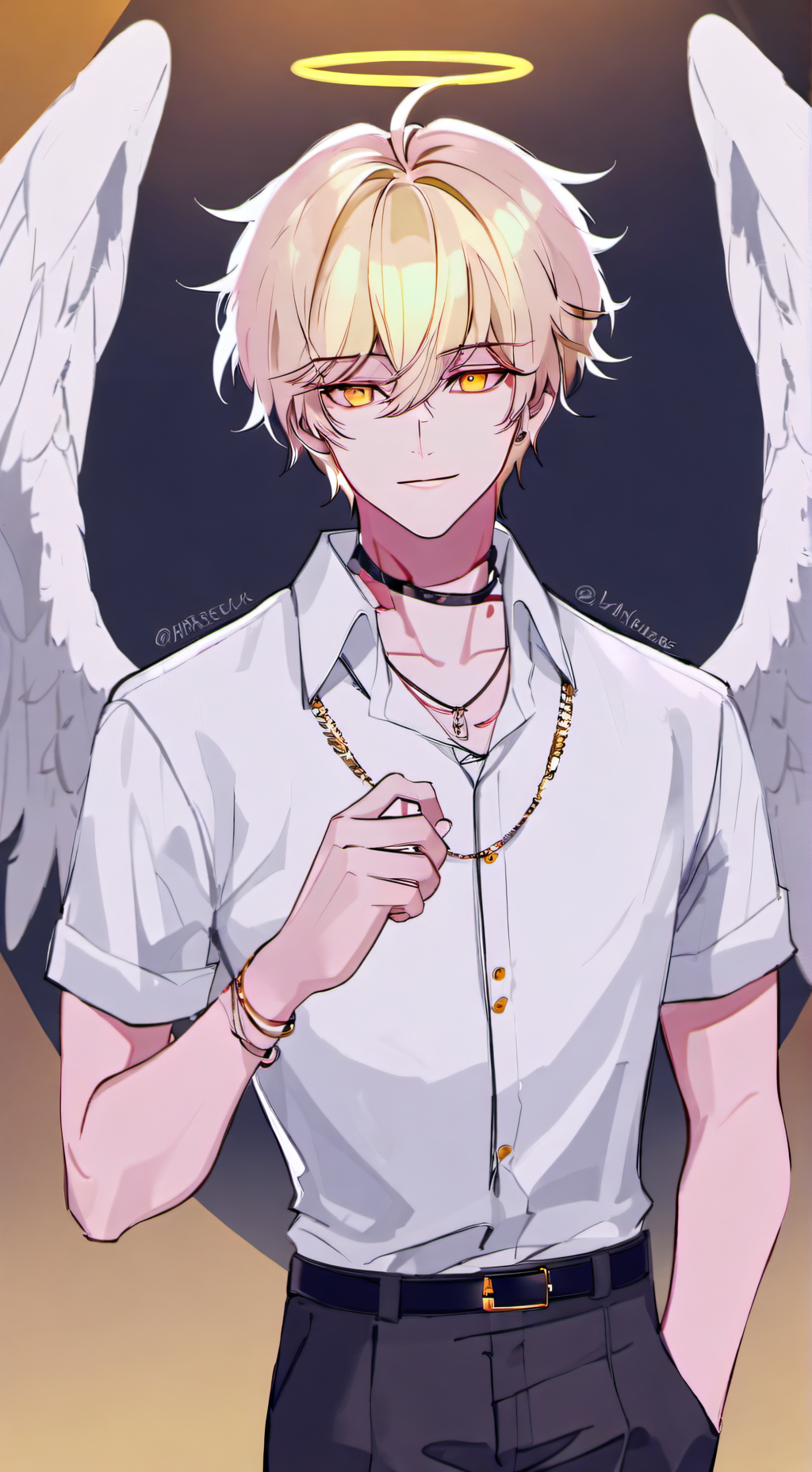 ai character: 🪐🐚★~Gabriel~★🐚🪐 background