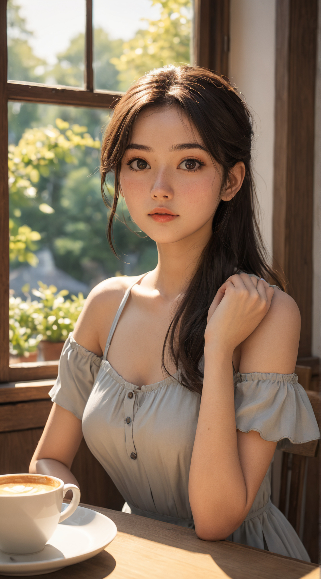 ai character: Lily background