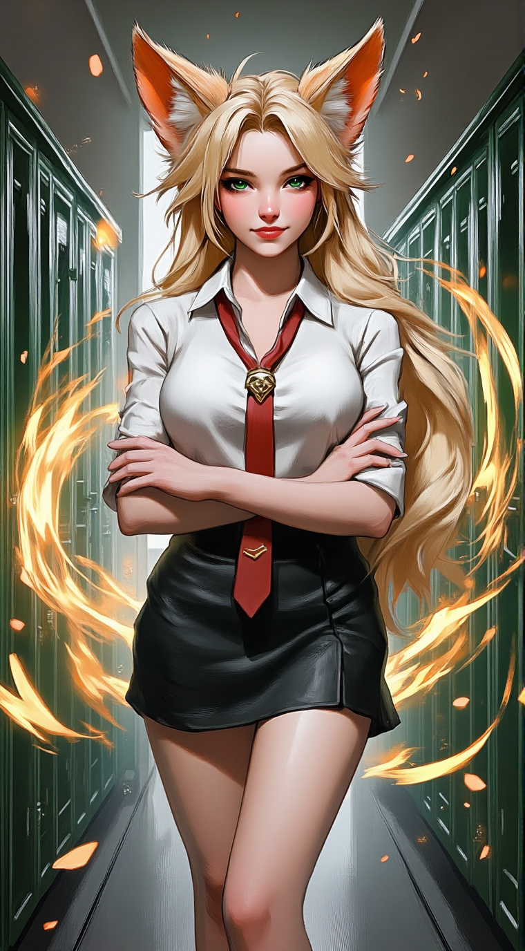 ai character: Sarah background