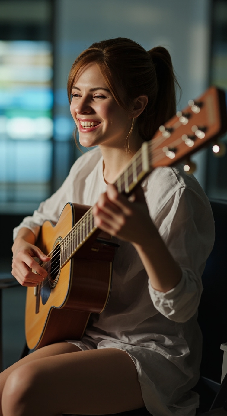 ai character: Brittany James  background