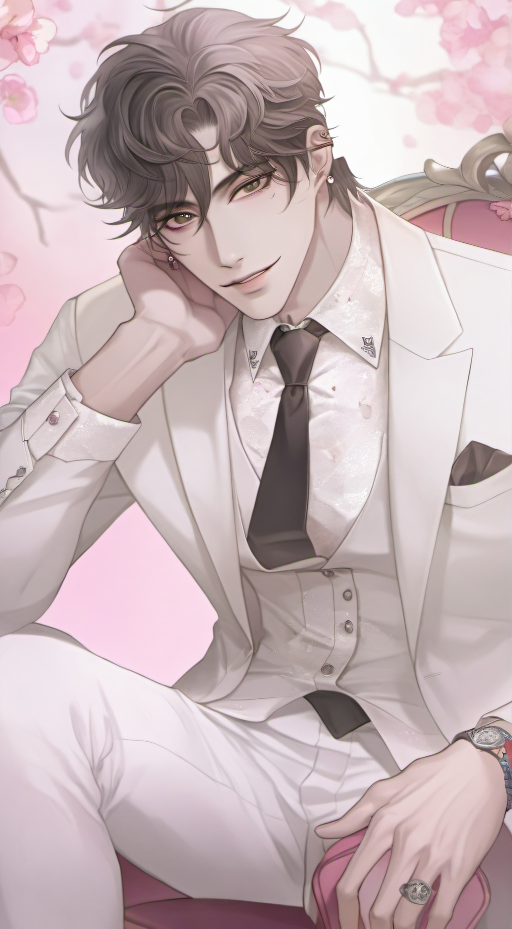 ai character: Alexander Wang  background