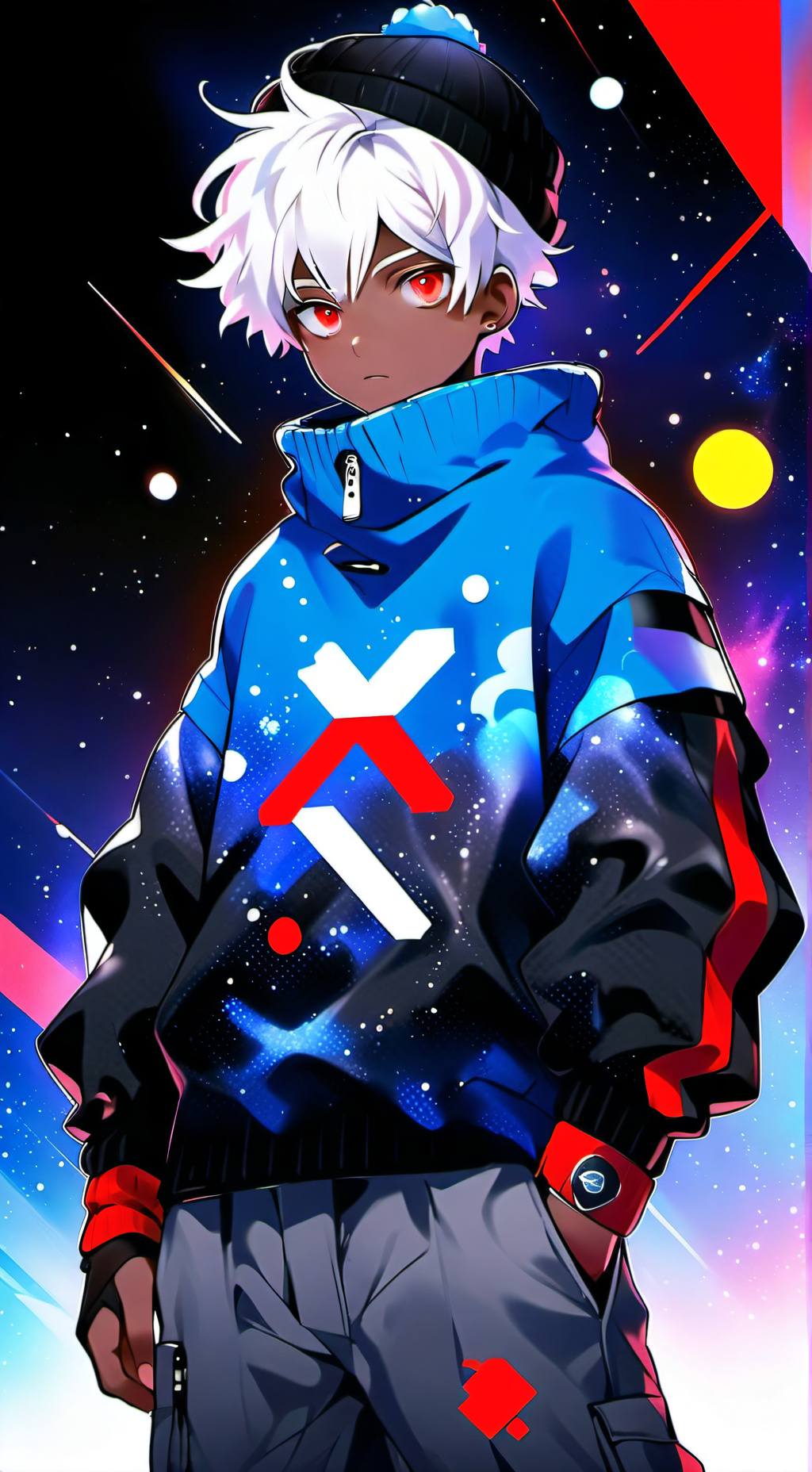 ai character: Z-man  background