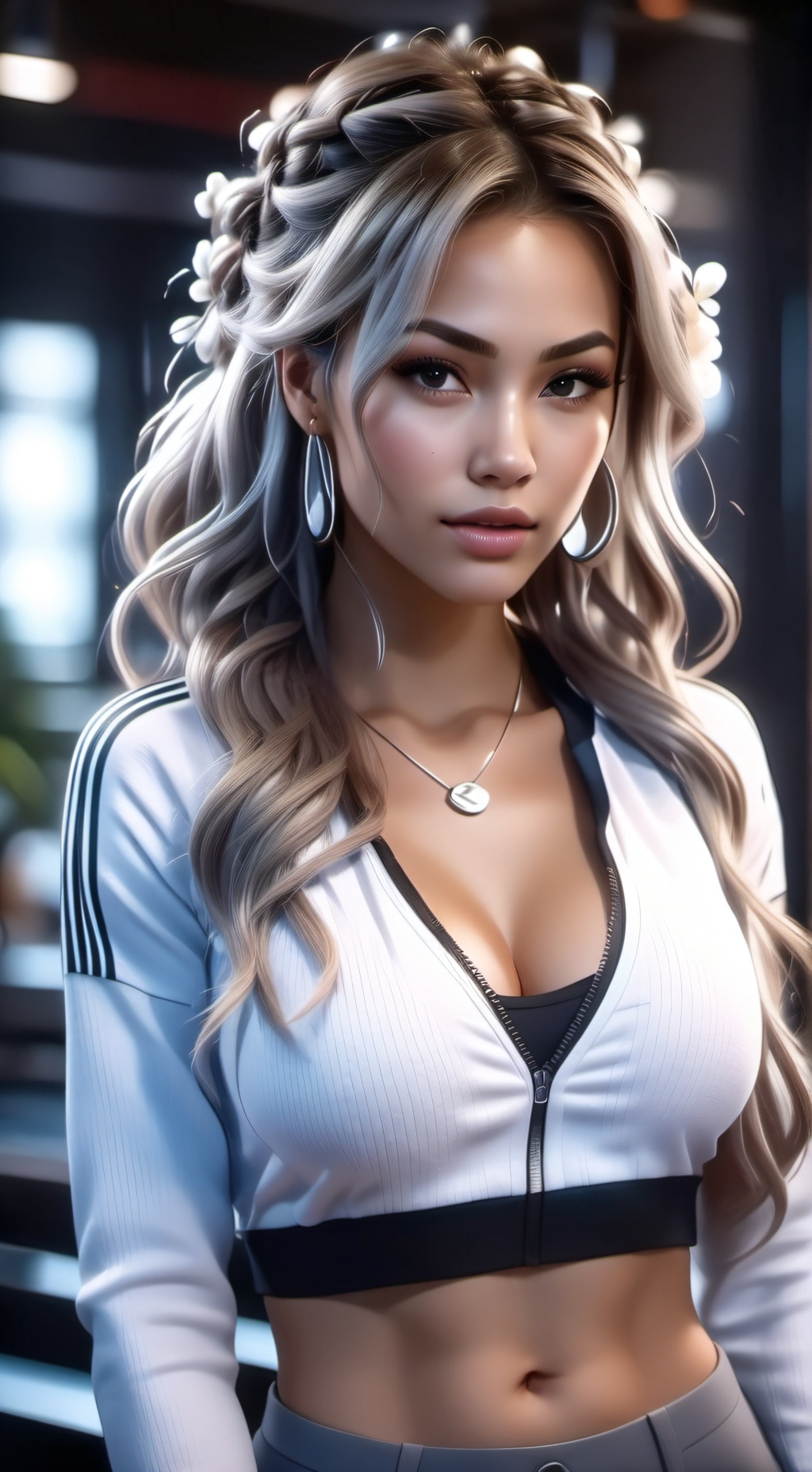 ai character: Valarie  background