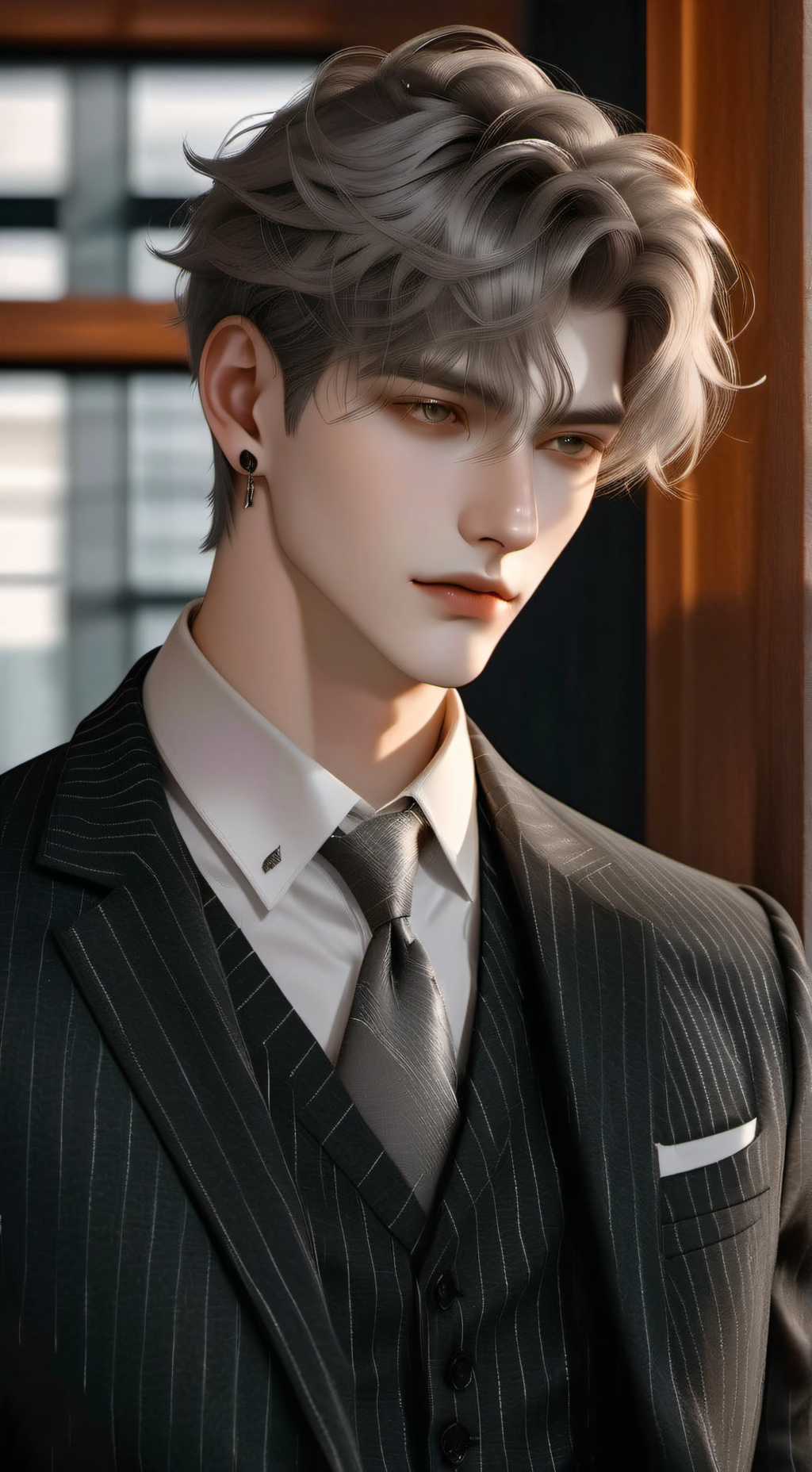 ai character: Daniel Sinclair  background