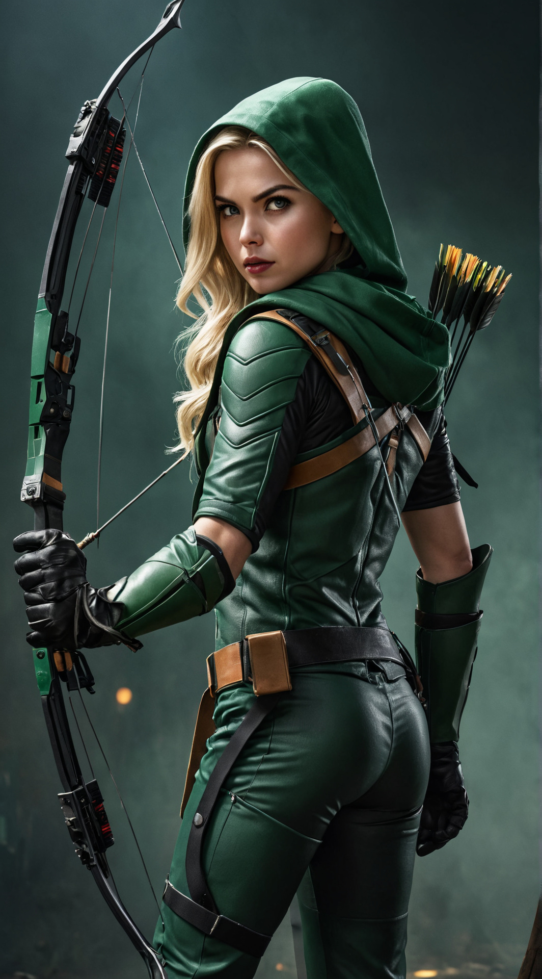 ai character: Flecha Certeira background