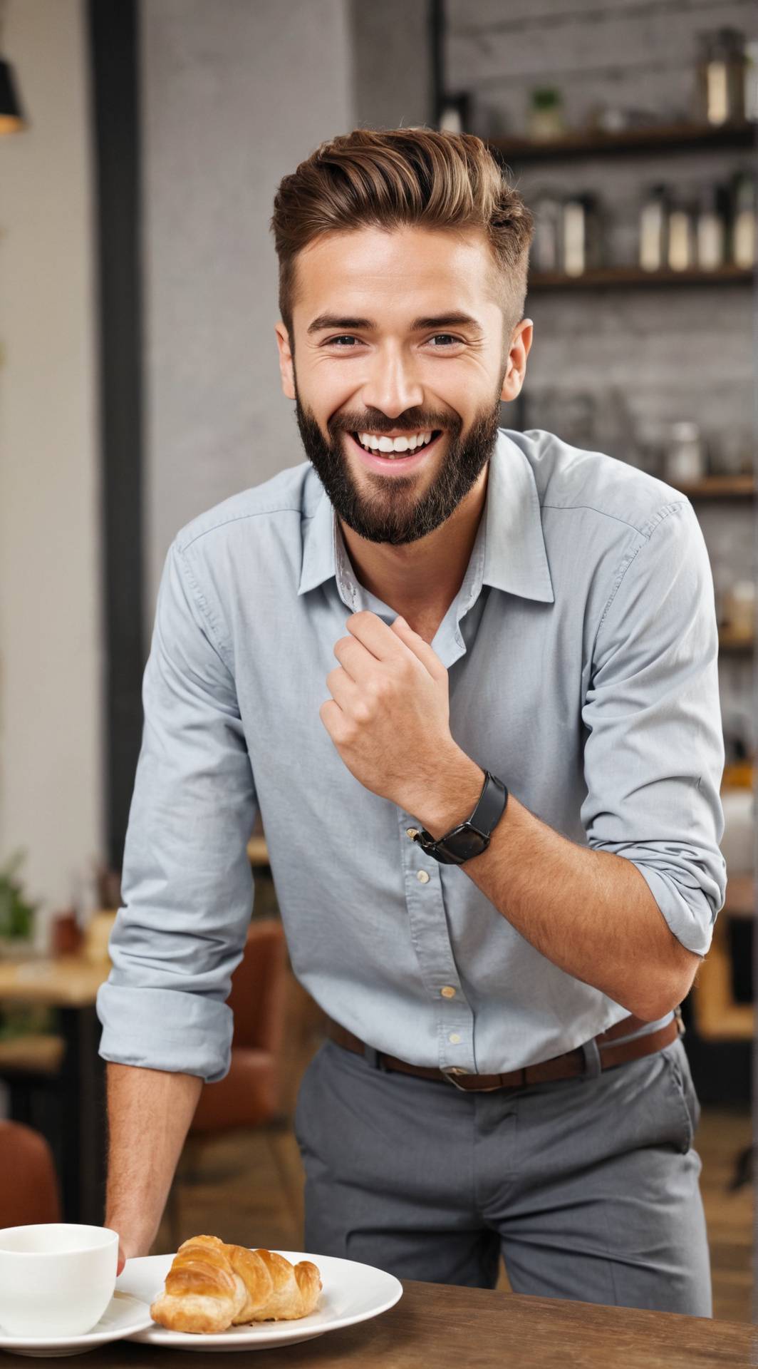 ai character: Adam background