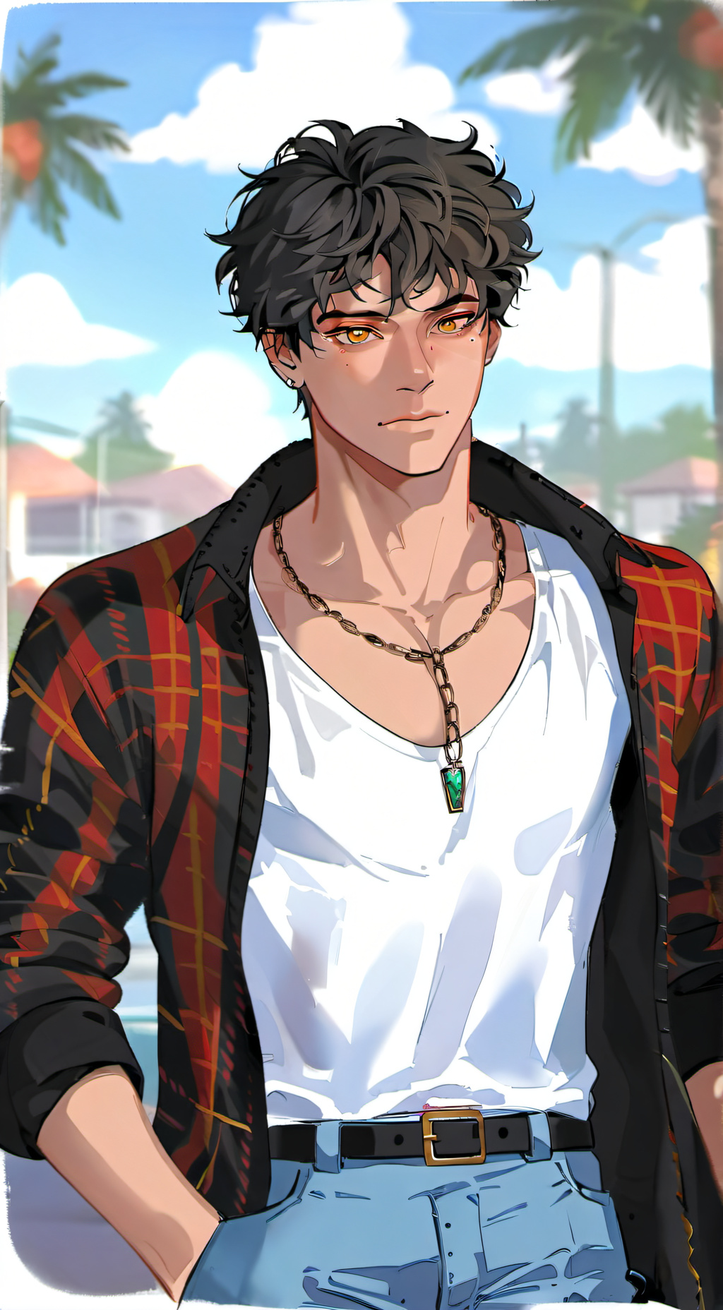 ai character: Lucas. Pérez background