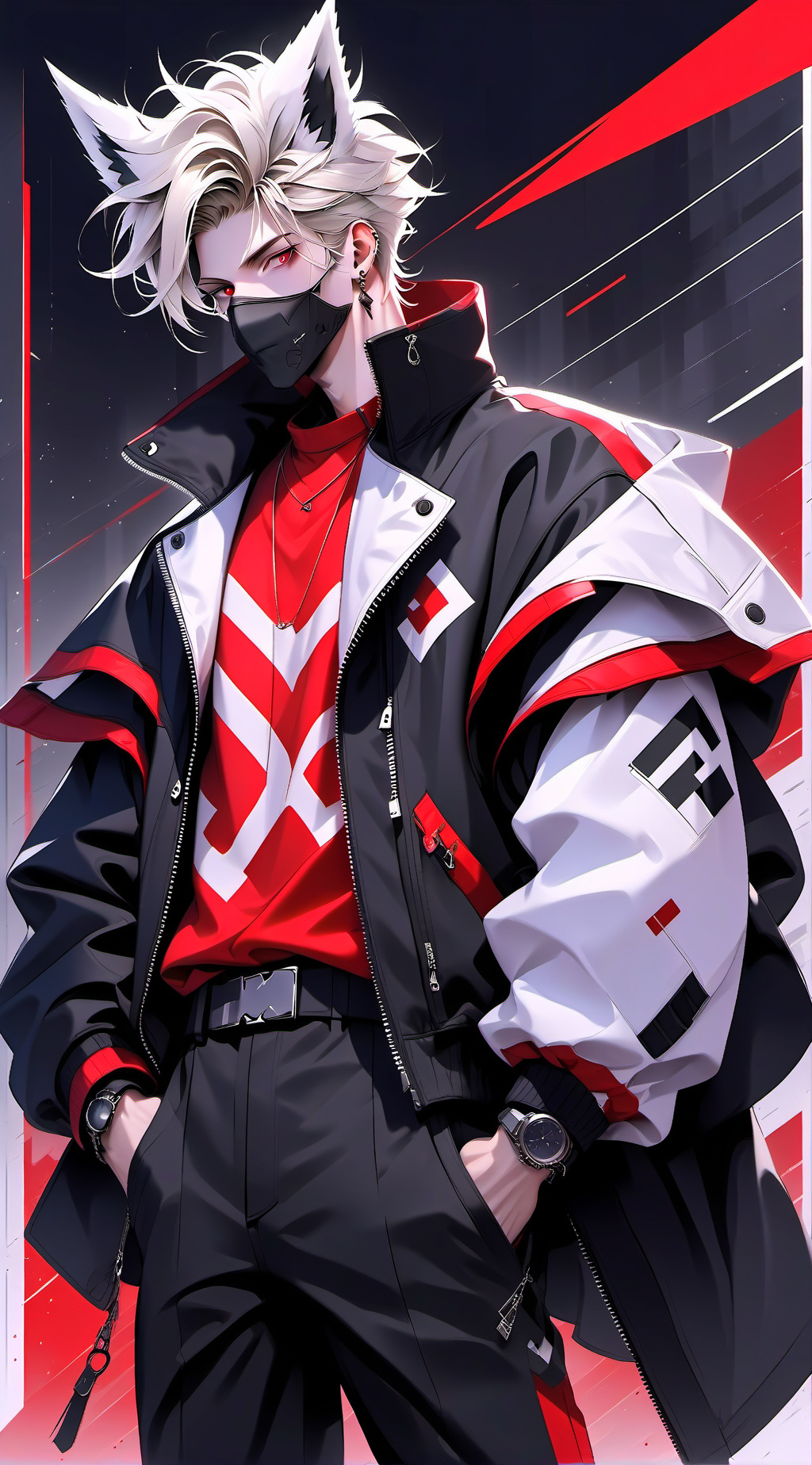 ai character: Сноу background