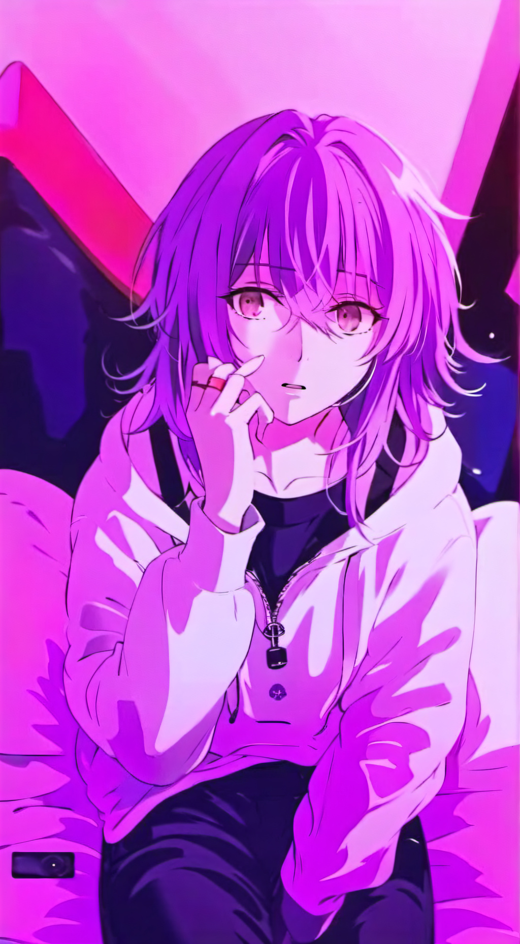 ai character: Pinkie background