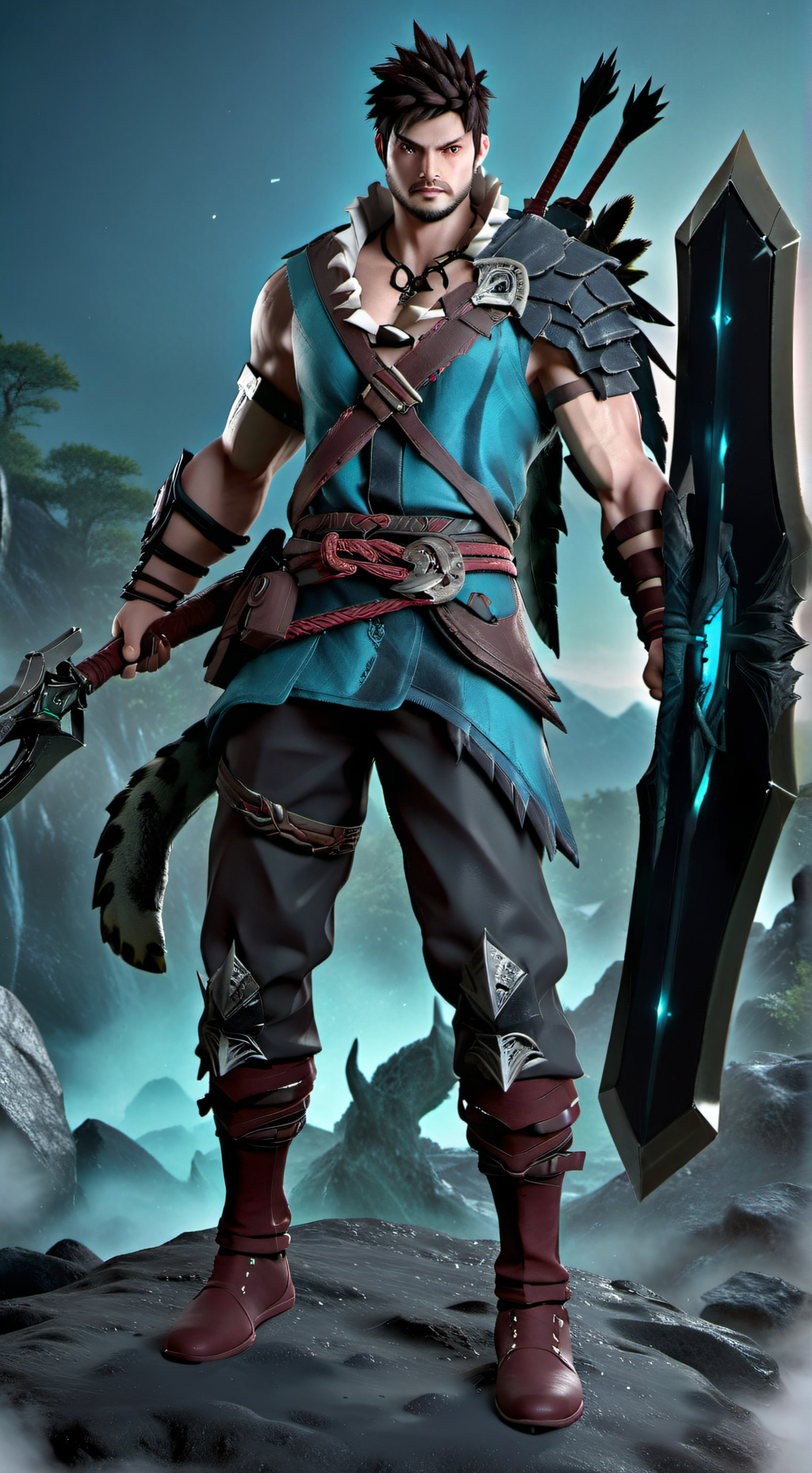 ai character: Akito Matsumoto background