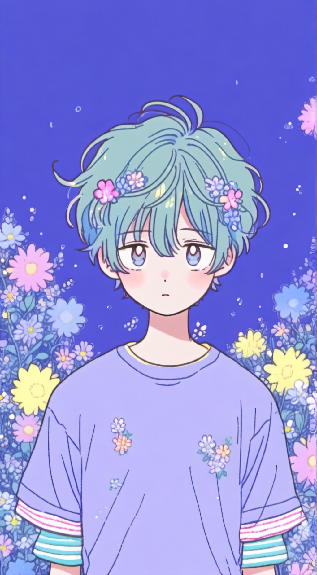 ai character: Deku background