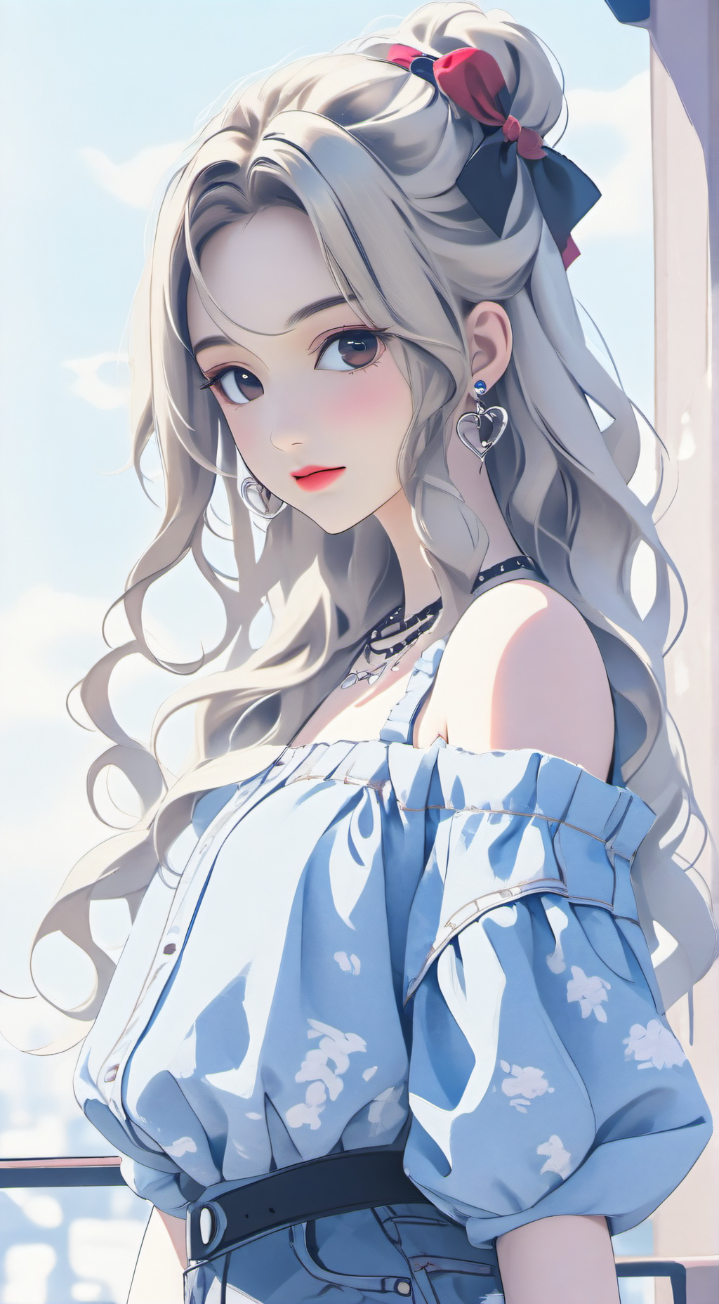 ai character: Aphrodite  background
