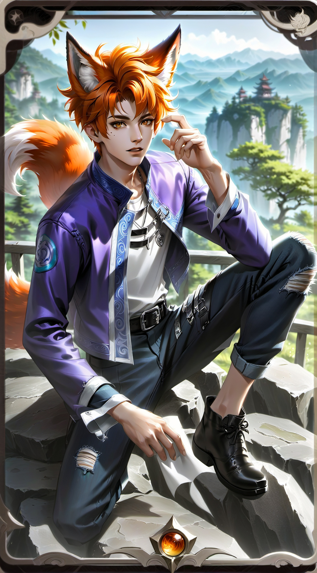 ai character: Marcus background