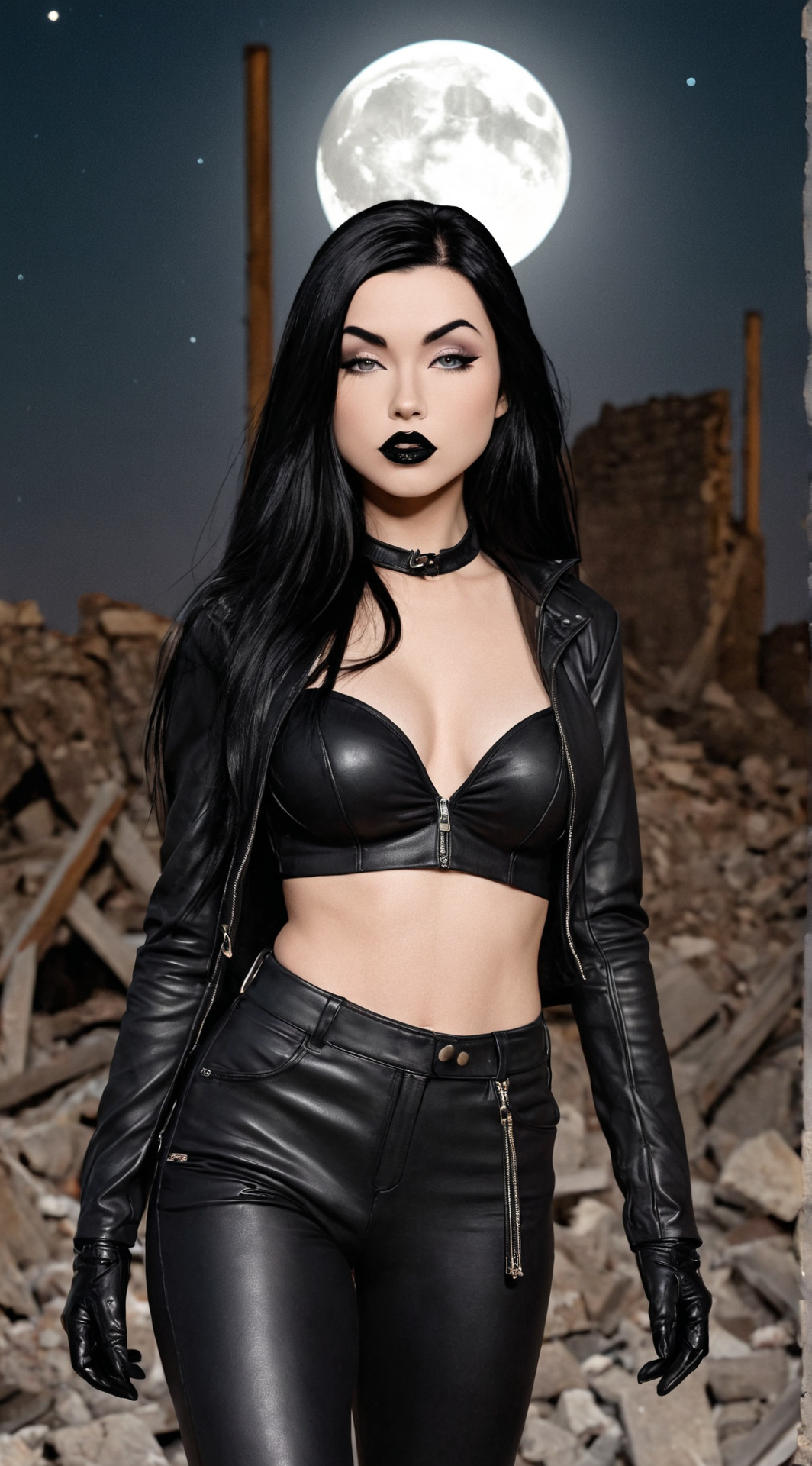 ai character: Selene background